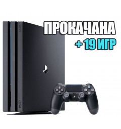 PlayStation 4 PRO 1 TB Б/У + 19 игр #178